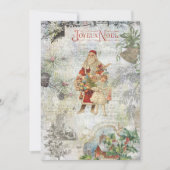 ヴィンテージクリスマスinスノーコラージュ シーズンカード (正面)