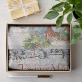 ヴィンテージクリスマスinスノーコラージュ 薄葉紙 (ギフト)