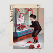 ヴィンテージクリックMeクリスマスポストカード ポストカード (正面/裏面)