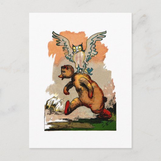 ヴィンテージクリッターブリキの木こり ポストカード (正面)