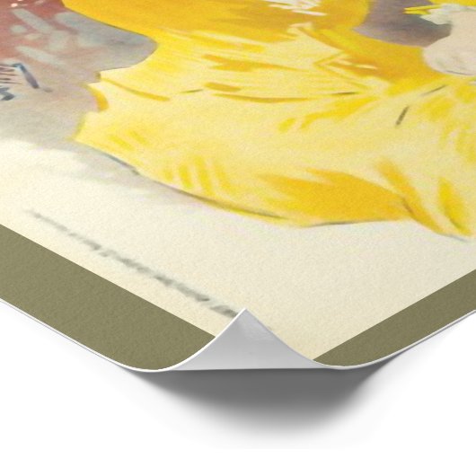 ヴィンテージクリーブランドサイクルサイクリングAd Artポスター ポスター (角)