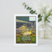 ヴィンテージクリーブランド博1909ポスター ポストカード (スタンド正面)