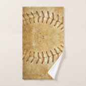 ヴィンテージクリームスポーツ野球 バスタオルセット (ハンドタオル)