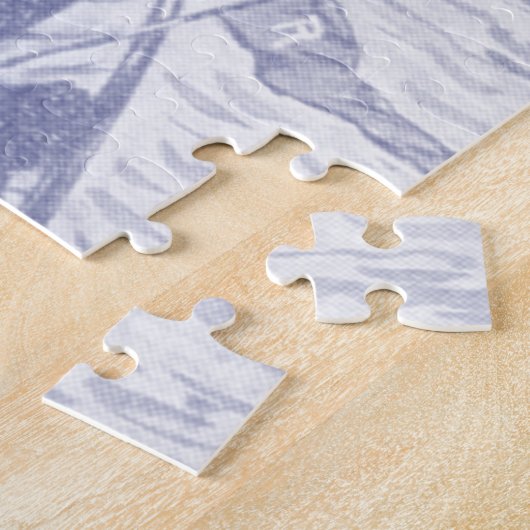 ヴィンテージクルーの漕ぎ手が多くの観客を青く引っ張る ジグソーパズル (側面)