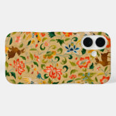 ヴィンテージクルーウェルアニマル刺繍: アンティークタペストリー Case-Mate iPhoneケース (裏面 (横))