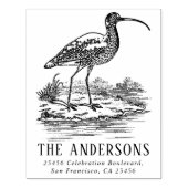 ヴィンテージクルーカスタムファミリ名差出人住所 ラバースタンプ (インプリント)