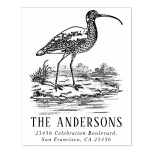 ヴィンテージクルーカスタムファミリ名差出人住所 ラバースタンプ