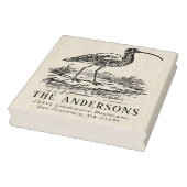 ヴィンテージクルーカスタムファミリ名差出人住所 ラバースタンプ (スタンプ)