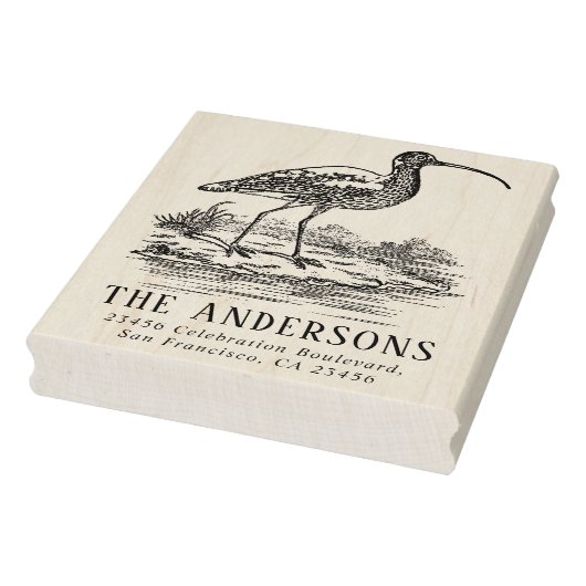 ヴィンテージクルーカスタムファミリ名差出人住所 ラバースタンプ (スタンプ)