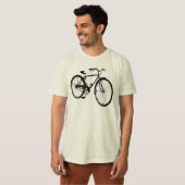 ヴィンテージクルーザー自転車 Tシャツ (正面フル)