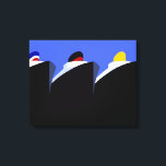 ヴィンテージクルーズシップアールデコポスター キャンバスプリント<br><div class="desc">このヴィンテージクルーズ船のポスターの複製でタイムリーに戻る旅素晴らしに搭乗！この象徴的なレトロな旅行ポスターは、1937年にアーティストのジャック・リボルタによって作成されたフェデラルアートプロジェクトのWPAプログラムの作品である。グラフィックデザインは、ポート内のエレガントヴィンテージ海ライナーのラインを深いの青い背景に対して特徴づける。元々は「州初の外国貿易圏であるニューヨーク市のスタテン島統一された」を宣伝するために作られた、このパブリックドメインのイメージは、アールデコ時代の魅力と幾何学的なスタイルを捉え、旅行好きや美術史愛好家に最適である。</div>