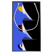 ヴィンテージクルーズシップアールデコポスター スモールペーパーバッグ (裏面)