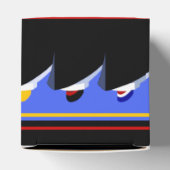 ヴィンテージクルーズシップアールデコポスター フェイバーボックス (上部)