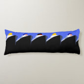 ヴィンテージクルーズシップアールデコポスター ボディピロー (正面)