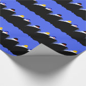 ヴィンテージクルーズシップアールデコポスター ラッピングペーパー (角)