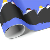 ヴィンテージクルーズシップアールデコポスター ラッピングペーパー (ロールコーナー)