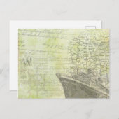 ヴィンテージクルーズライナー。 ポストカード (正面/裏面)