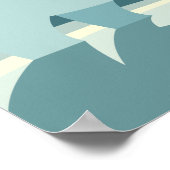 ヴィンテージクルーズラインアラスカ氷河の旅行 ポスター (角)