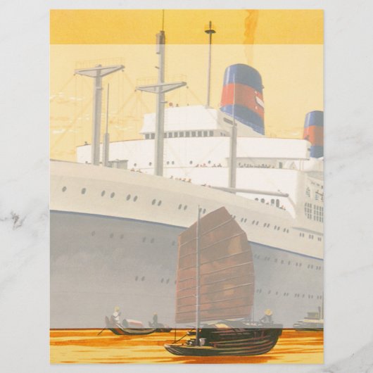 ヴィンテージクルーズ船でオリエントへジャンクボート (正面)