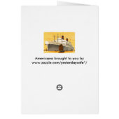 ヴィンテージクルーズ船でオリエントへジャンクボート (裏面)