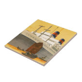 ヴィンテージクルーズ船でオリエントへジャンクボート タイル (側面)