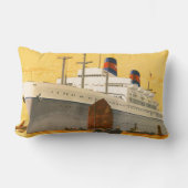ヴィンテージクルーズ船でオリエントへジャンクボート ランバークッション (正面)