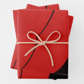 ヴィンテージクルーズ船の乗客が手を振って別れを告げる ラッピングペーパーシート (インサイチュ)