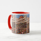 ヴィンテージクルーズ船バカンス、ボン・ボヤージュパーティー! マグカップ (正面左)