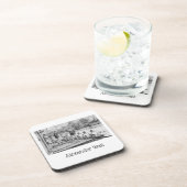 ヴィンテージクルーワーズボートで波止場 コースター (右側)