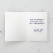 ヴィンテージクルーワーズボートで波止場 シーズンカード (内部)