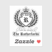 ヴィンテージクレストモノグラムクラウンリースエックスリバイス シール (シート)