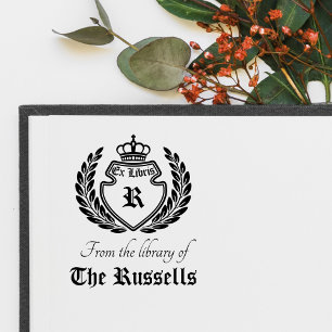 ヴィンテージクレストモノグラムクラウンリースエックスリバイス セルフインキングスタンプ