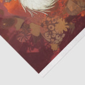 ヴィンテージクレーンの鳥のテクスチ素朴ャの切り離し 薄葉紙 (詳細)