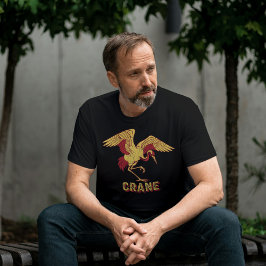 ヴィンテージクレーン武術アーツデザイン-レトロスタイル Tシャツ