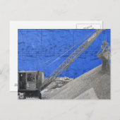 ヴィンテージクレーン運転士北西クレーン ポストカード (正面/裏面)