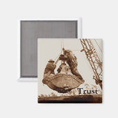 ヴィンテージクレーン運転士法人バケット信託 マグネット (正面/裏面)