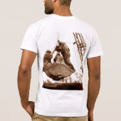 ヴィンテージクレーン運転士法人バケット信託 Tシャツ (裏面)