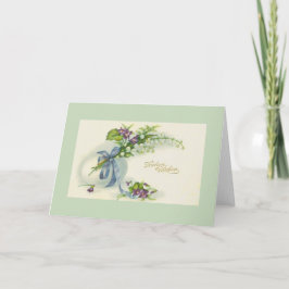 ヴィンテージクロアチアリスユスクルイースターグリーティングカード シーズンカード