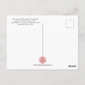 ヴィンテージクロケキュートローンゲームズサマーコテージコア ポストカード (裏面)