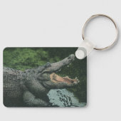 ヴィンテージクロコダイル爬虫類、海洋動物の生活 キーホルダー (正面)