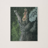 ヴィンテージクロコダイル爬虫類、海洋動物の生活 ジグソーパズル (縦)