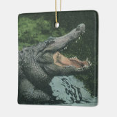 ヴィンテージクロコダイル爬虫類、海洋動物の生活 セラミックオーナメント (左)