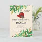 ヴィンテージクロシェダービーブライダルシャワー 招待状 (スタンド正面)