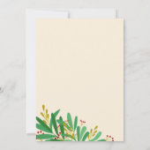 ヴィンテージクロシェダービー誕生日パーティー 招待状 (裏面)