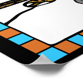 ヴィンテージクロスカントリースキーユタ ポスター (角)