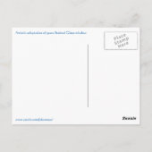 ヴィンテージクロスカントリースキーユタ ポストカード (裏面)