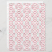 ヴィンテージクロスステッチ刺繍ハート模様 (正面/裏面)