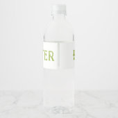 ヴィンテージクロス春の花聖水 ペットボトルラベル (裏面)