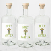 ヴィンテージクロス春の花聖水 リキュールボトルラベル (ボトル)