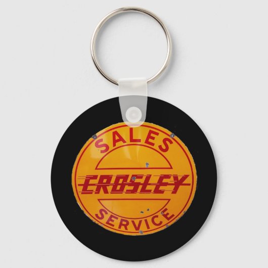 ヴィンテージクロセリ販売とサービスサイン キーホルダー (正面)